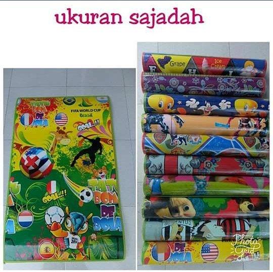 Karpet Spon Karakter 135X120 & 180x120/ Karpet Lantai Motif Karakter / RANDOM / Karpet Lantai / Paling murah