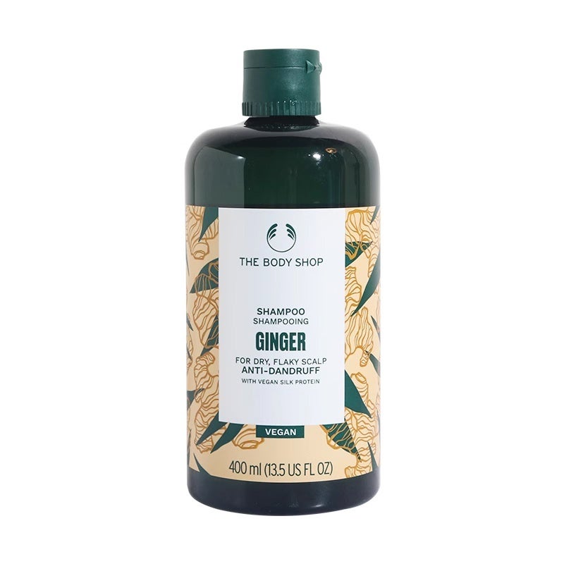 The Body Shop Ginger Anti-Dandruff Shampoo 400ml/Anti Ketombe Gatal Anti Rambut Rontok Fast Grow Shampoo Perawatan