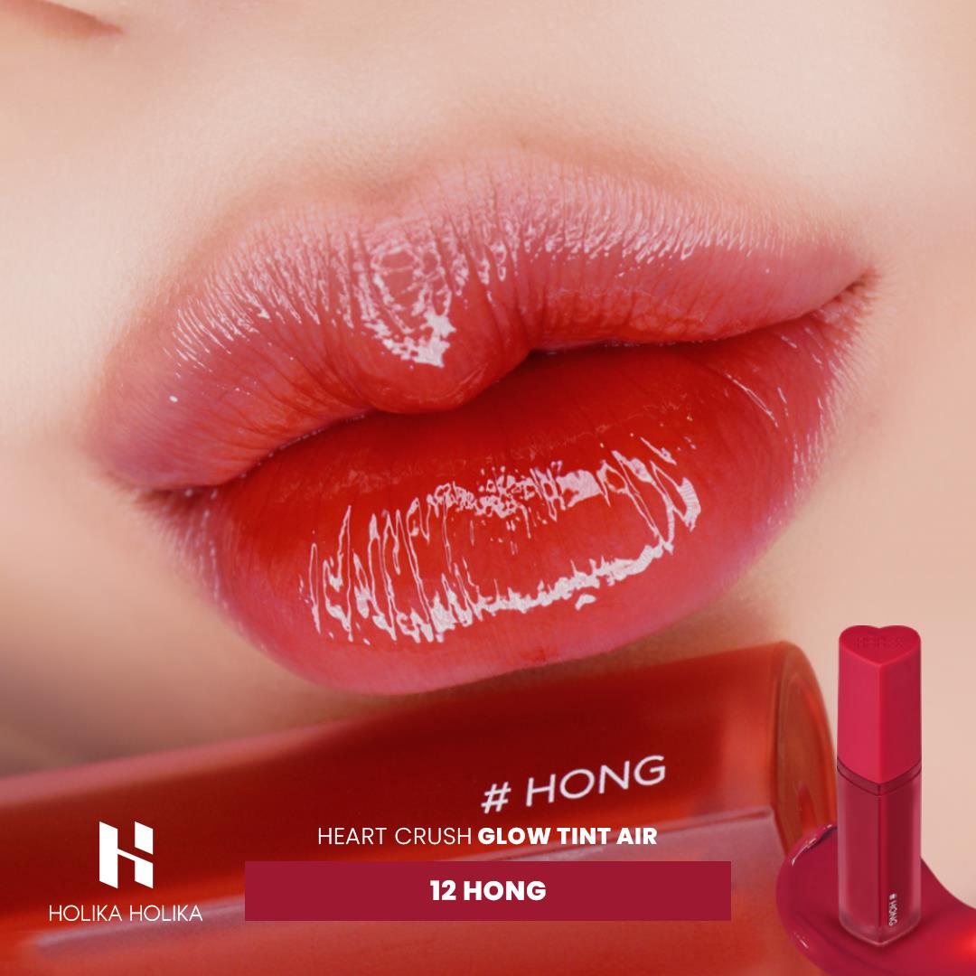 Holika Holika Heart Crush Glow Tint Air | Glossy Lip Tint