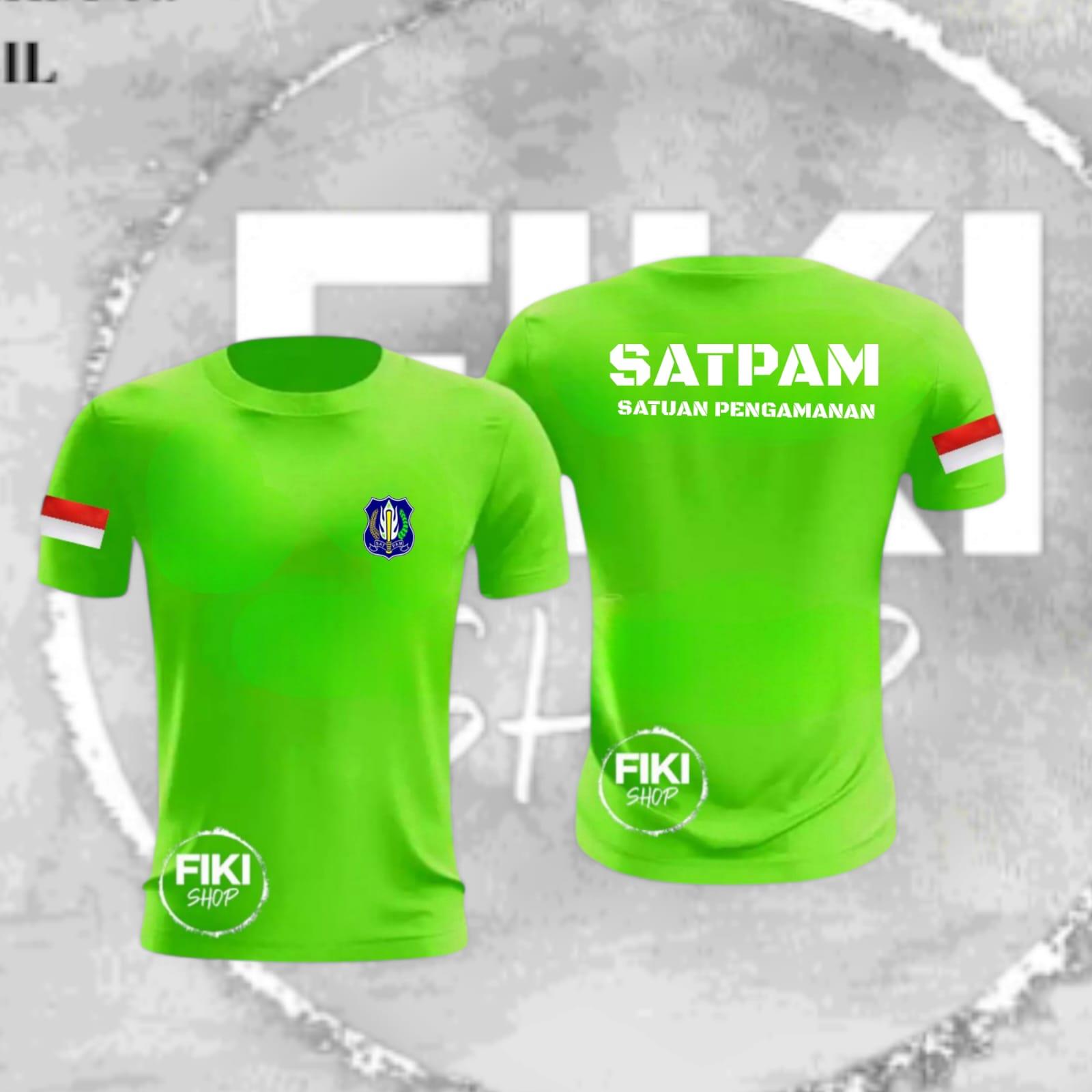 Kaos jersey olahraga SATPAM(SATUAN PENGAMANAN kaos jersey olahraga BAHAN DRYFIT MILANO PREMIUM TERBARU