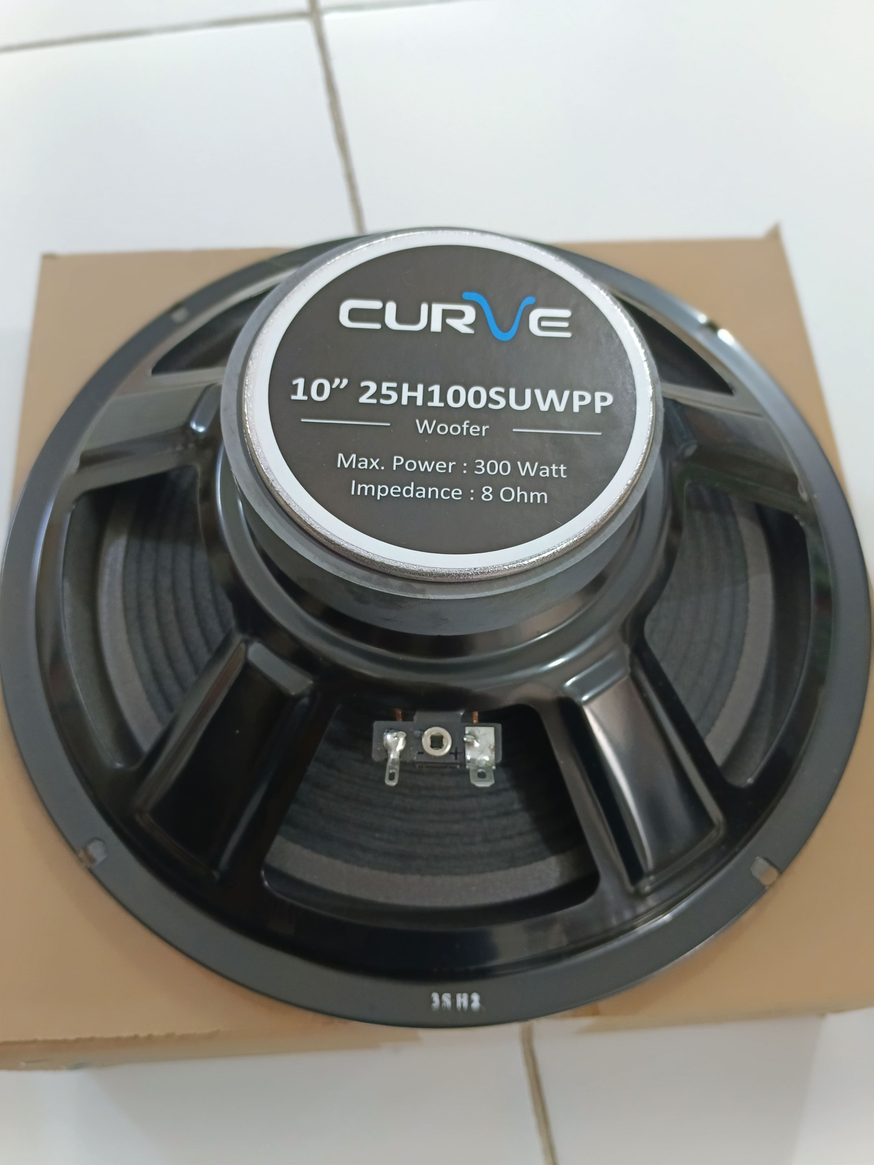 Speaker Curve 10" inch 25H100SUWPP(WOFER)