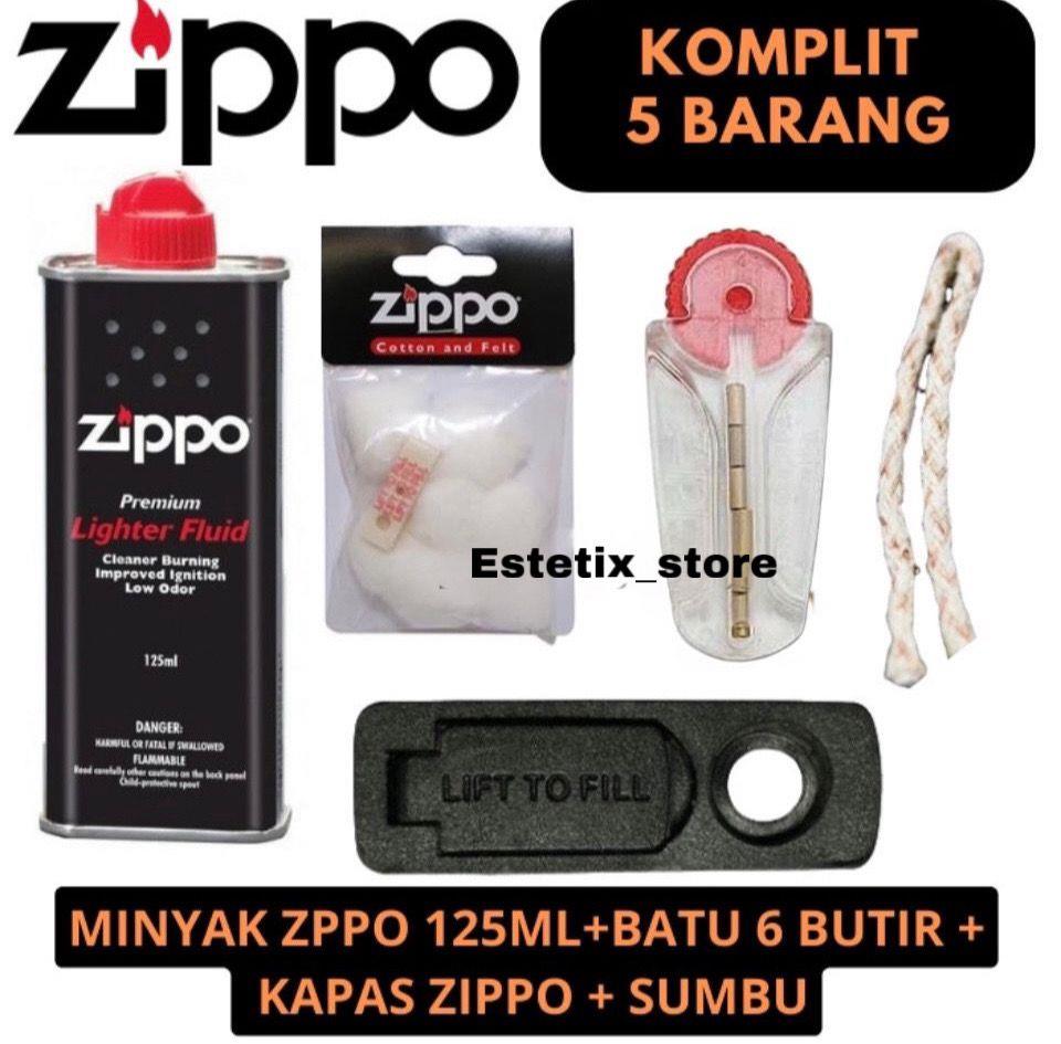 Gratis Ongkir ! Minyak Zippo 125 ml Zipo Original Asli Aunthentic Zippo Lighter Fluid Ori