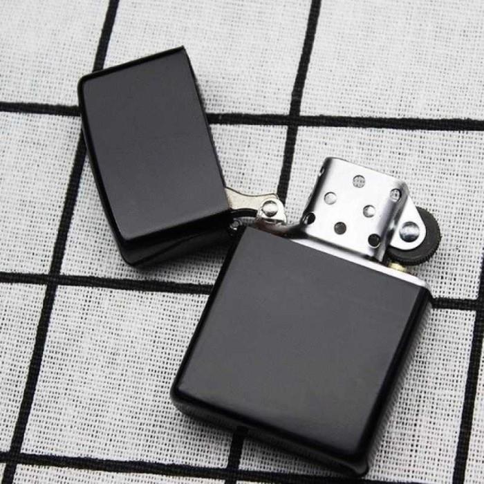 Gratis Ongkir ! PROMO!!! korek api unik korek api Ice polos Mengkilat free batu zippo free box