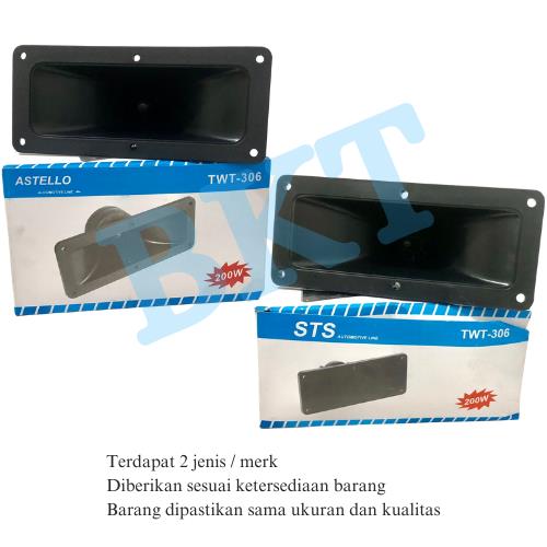 TWEETER CORONG HALO HL 306 M 200W BENTUK PERSEGI PANJANG