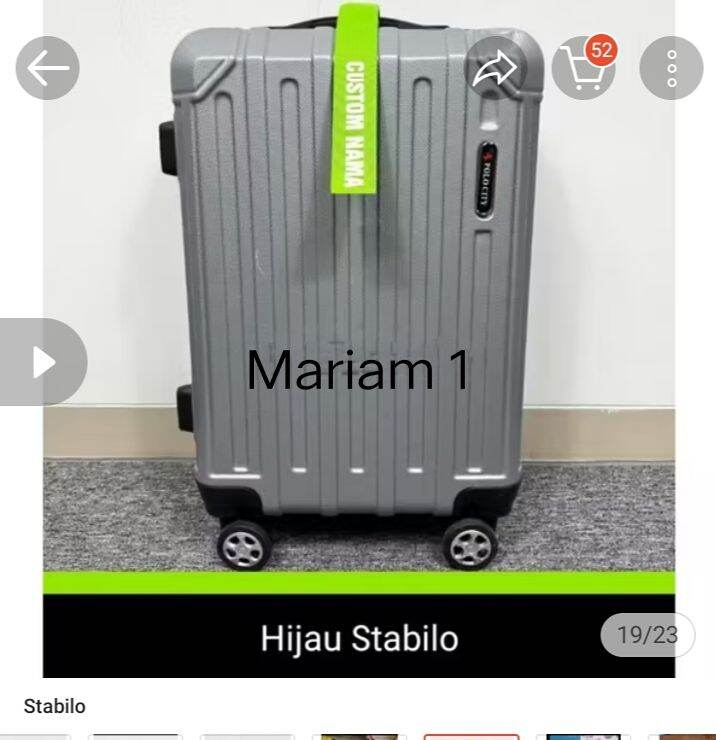 Tag koper costum nama penanda koper haji dan umroh gantungan koper haji penanda koper tas