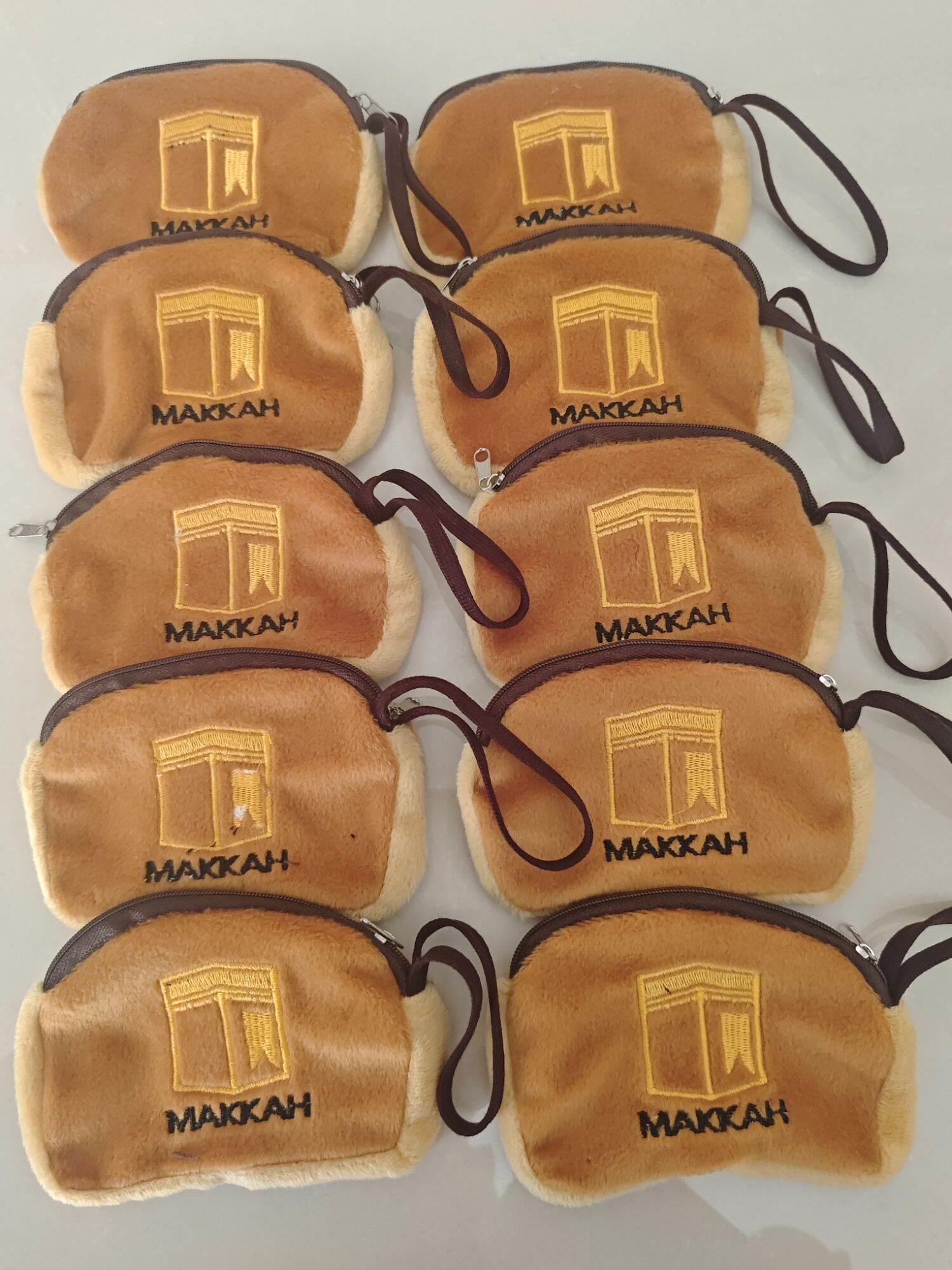 Dompet Makkah Madinah Poch Koin Poch Kosmetik Souvenir Oleh oleh Haji Umroh