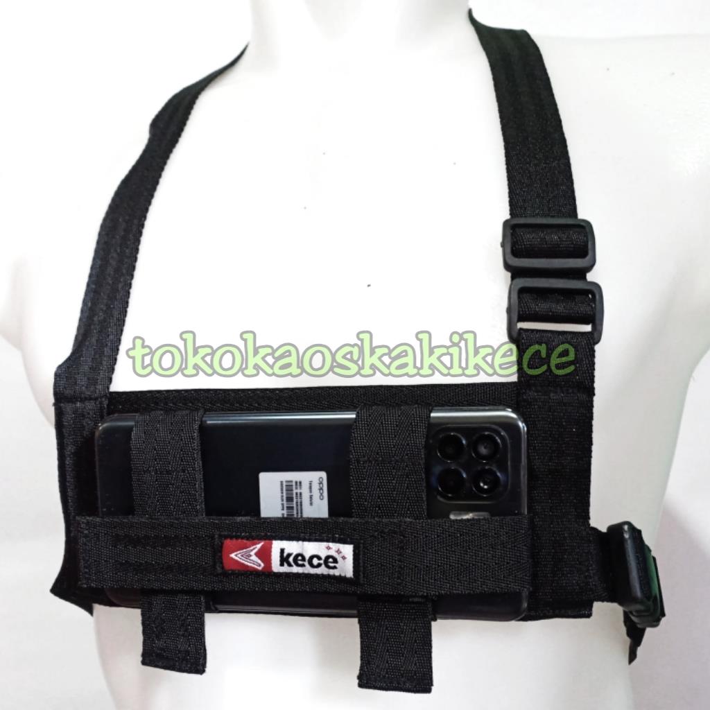 CHEST STRAP BELT Untuk Holder HP Breket Vlog Hp Kekinian