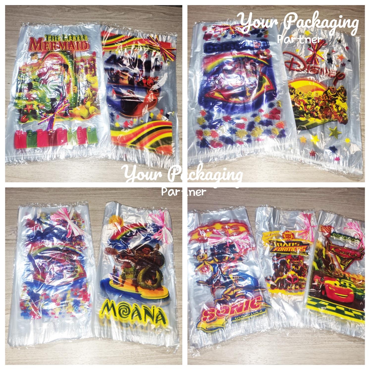 PLASTIK PP ULTAH SNACK ULANG TAHUN JAJAN PARTY BAG KECIL & BESAR