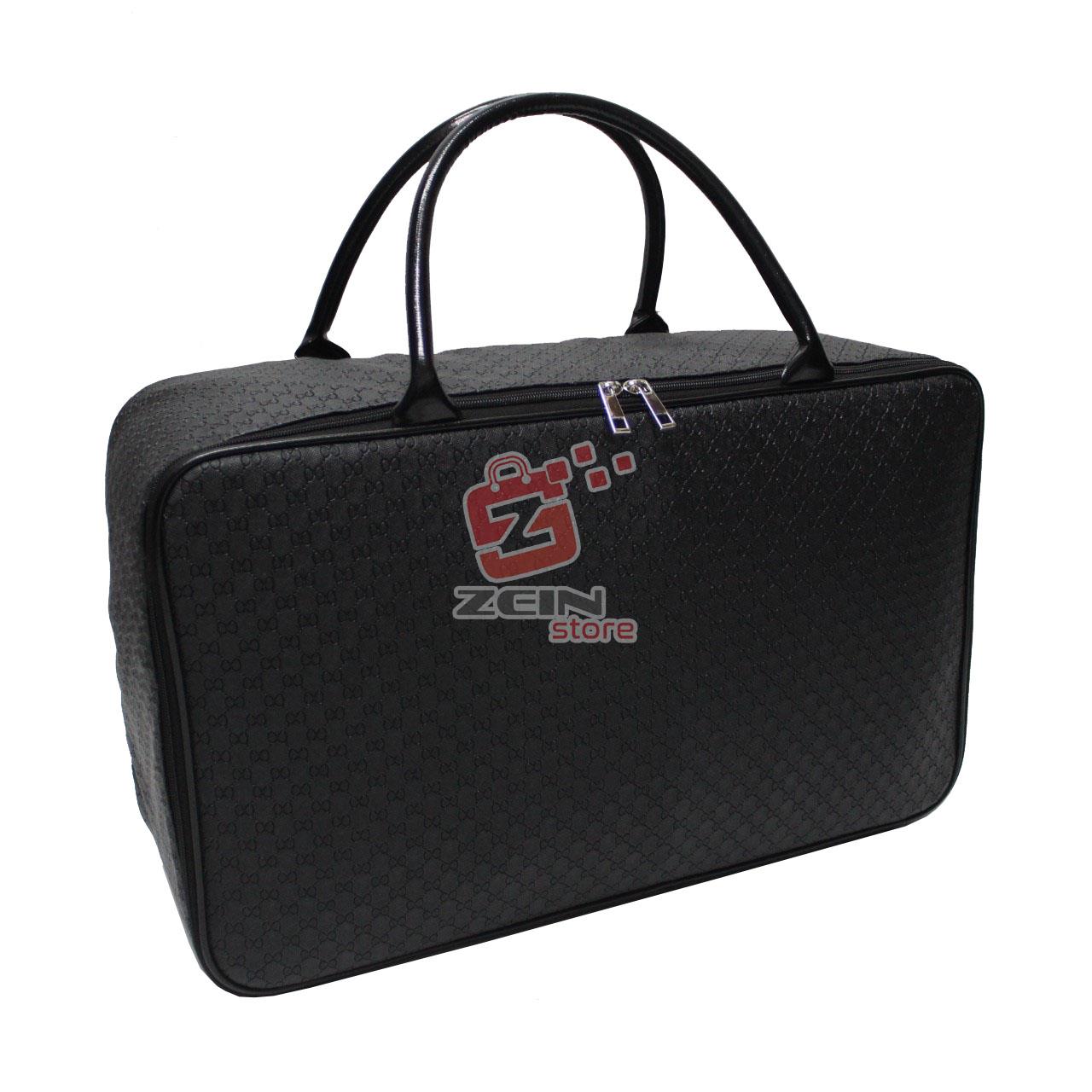 ZEIN Travel Bag Premium Jumbo Waterproof Bahan Tebal Berkualitas Tas travel Motif Branded Harga Murah Kualitas Mewah