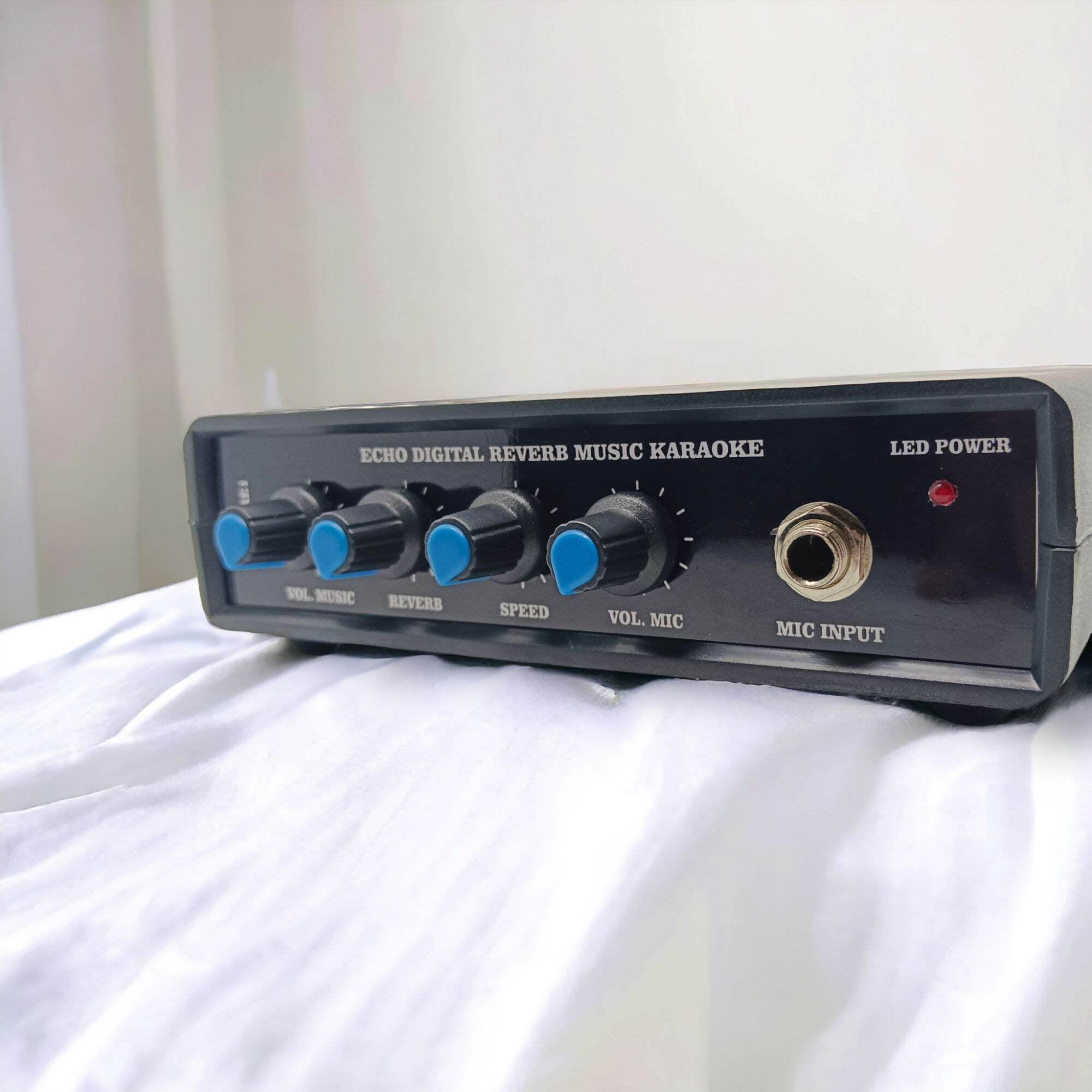 Mixer karaoke echo digital reverbe free adaptor