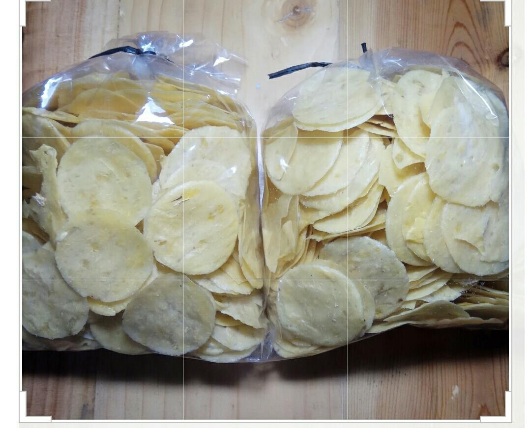 Kerupuk opak singkong mentega/ Siap goreng/ Isi 250gr