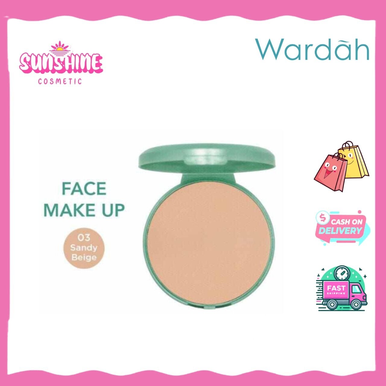 Wardah Exclusive Refill Two Way Cake