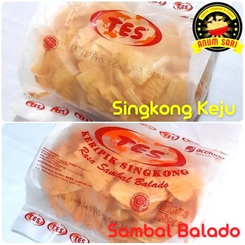 CHUBA Keripik Singkong TES Spesial 500 Gram - Anum Sari