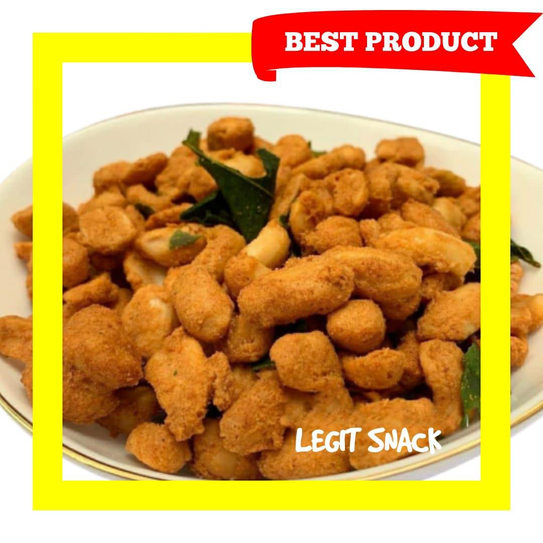 Kacang Thailand Crispy 1 Kg Kacang Daun Jeruk Tidak Pedas