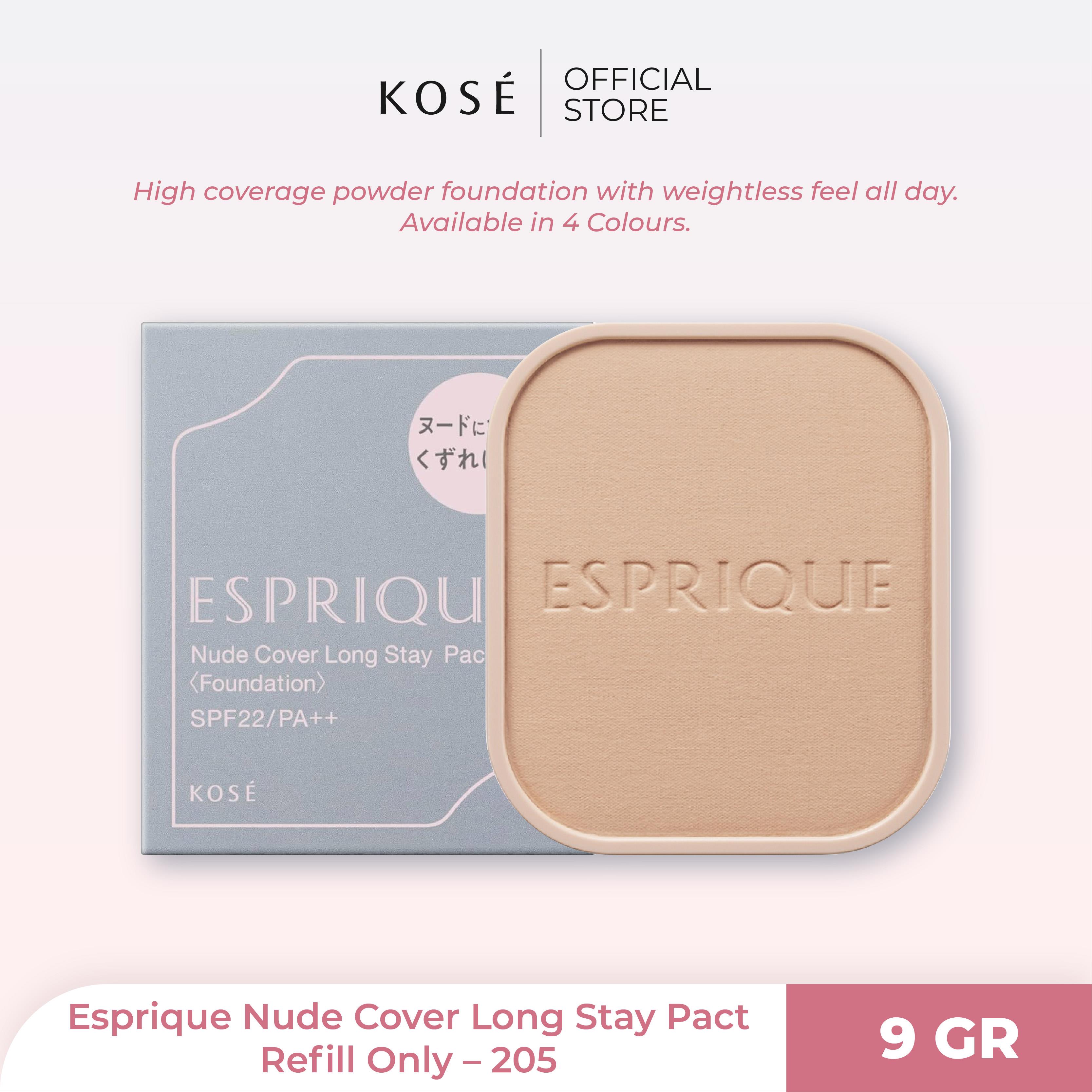 KOSE Esprique Nude Cover Long Stay Pact Refill Only - 9GR