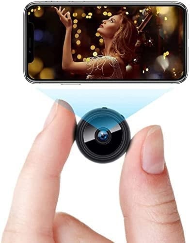 Mini WiFi IP Camera Kamera Keamanan CCTV Wide Angle Nightvision Digital 1080P