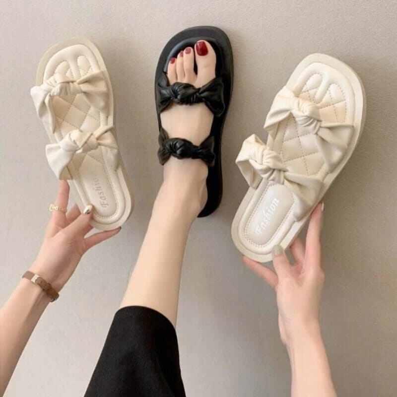 SENDAL WANITA DEWASA TALI KOREA KEKINIAN M.3