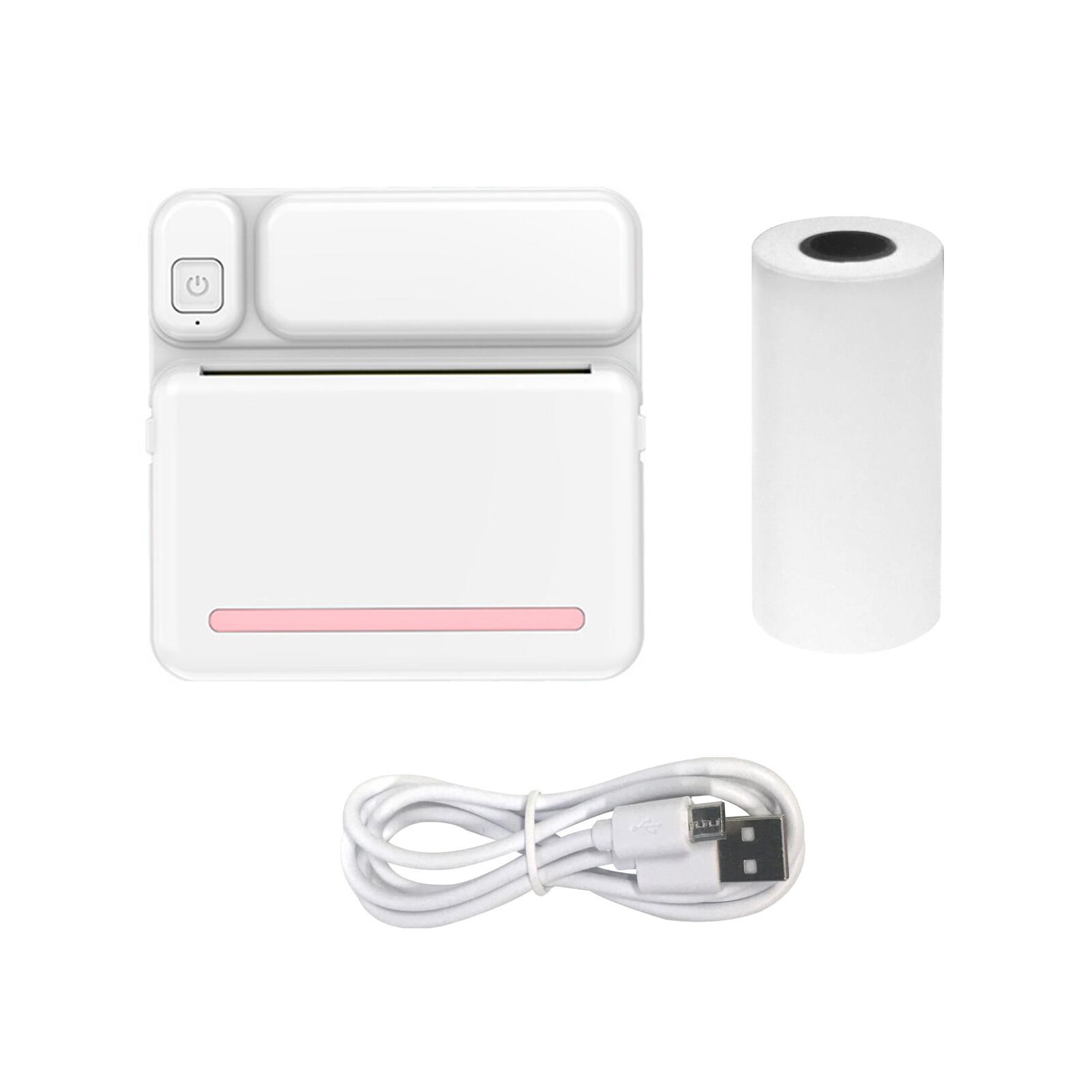 Mini Printer Portable Thermal Printing Machine Bluetooth Mini Foto Gambar Label Printer Untuk Android IOS DIY Home Use Printer THERMAL/Mini Foto Gambar Label Printer untuk Android iOS DIY Home Use Printer