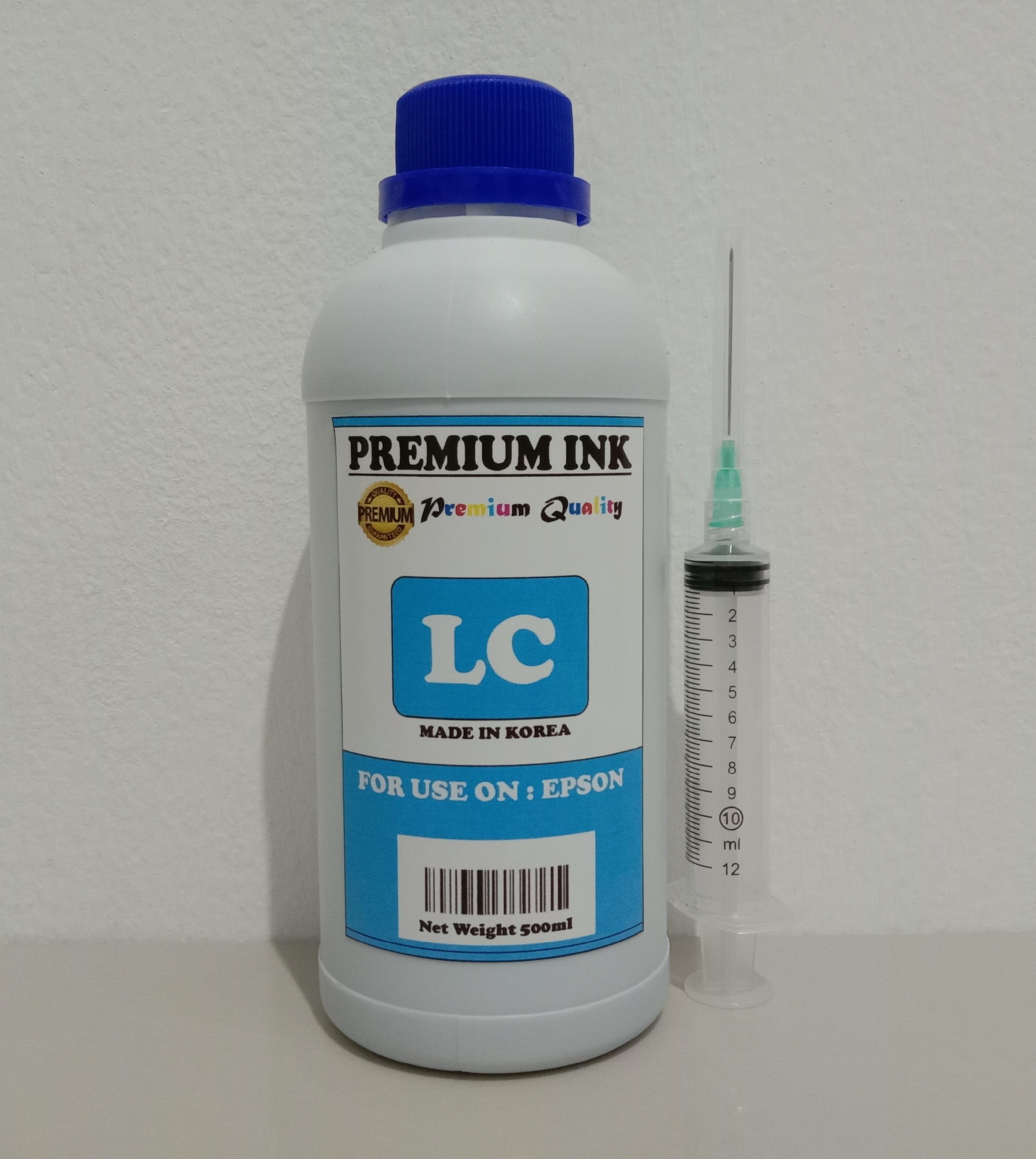 Tinta Isi Ulang / Refill printer Epson isi 500ml premium ink ( Made in Korea )