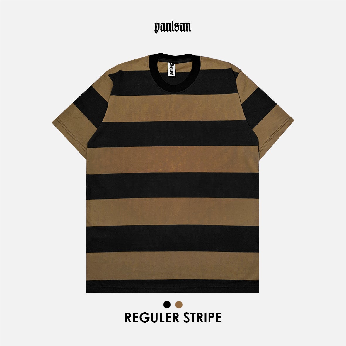 (PROMO) Kaos stripe kaos distro kaos salur pria wanita kaos polos kaos belang cotton combed kaos garis dewasa kaos cowok terbaru