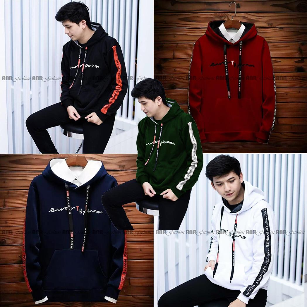 OffWhite Hoodie / Jaket Sweater Hoodie Pria