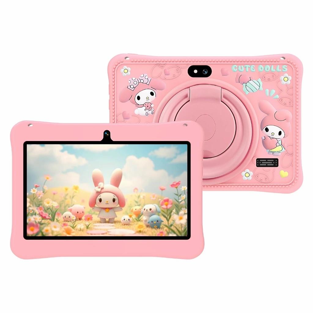 Kids Study Tab F06 Tablet Anak Android Edukasi Belajar Layar Sentuh IPS 7 Inch Only WiFi / Hadiah Anak - Toy Kemasan Tas