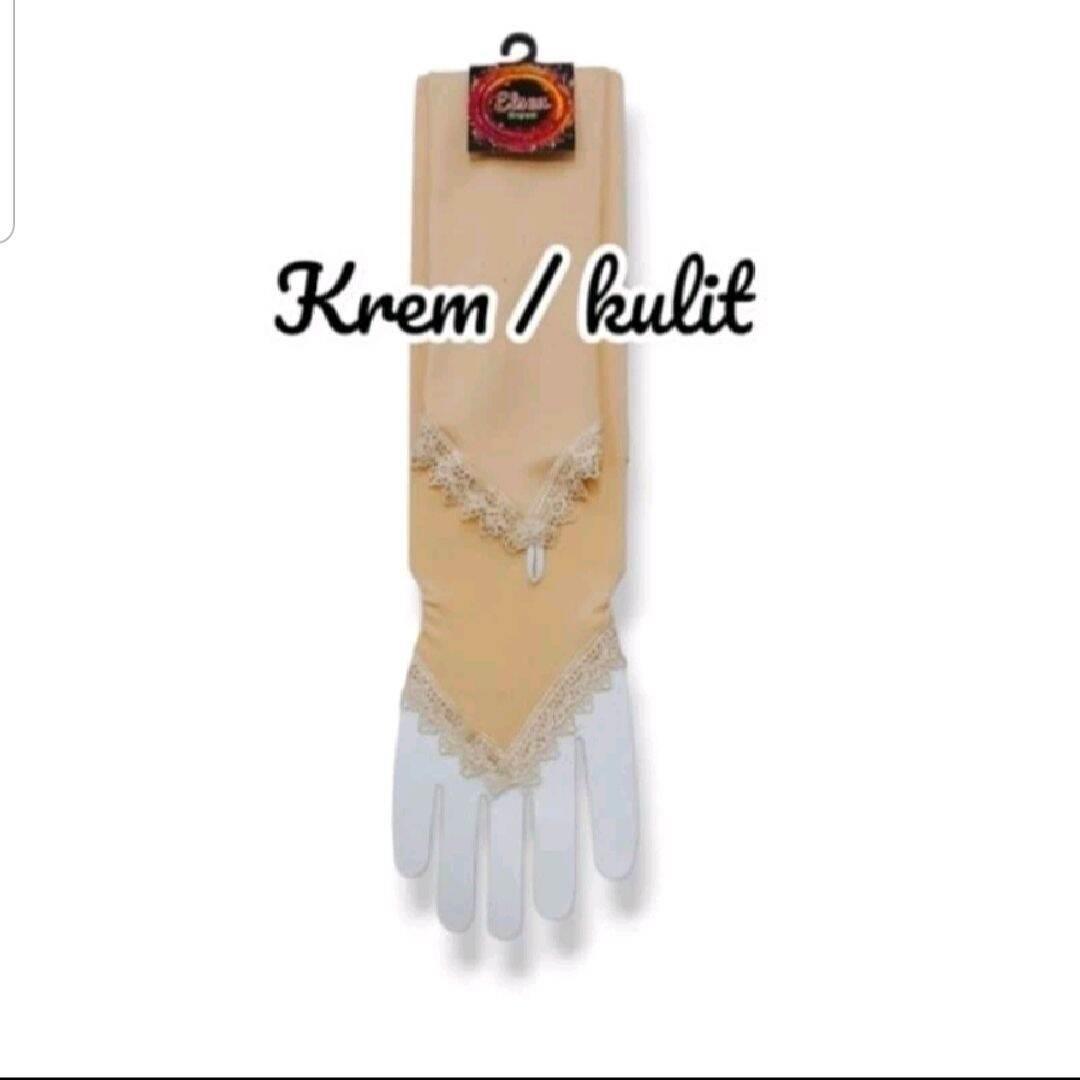 DEKER/MANSET TANGAN CINCIN RENDA HANDSOCK DEKER JERSEY SPANDEX LEMBUT WANITA MUSLIMAH UMROH