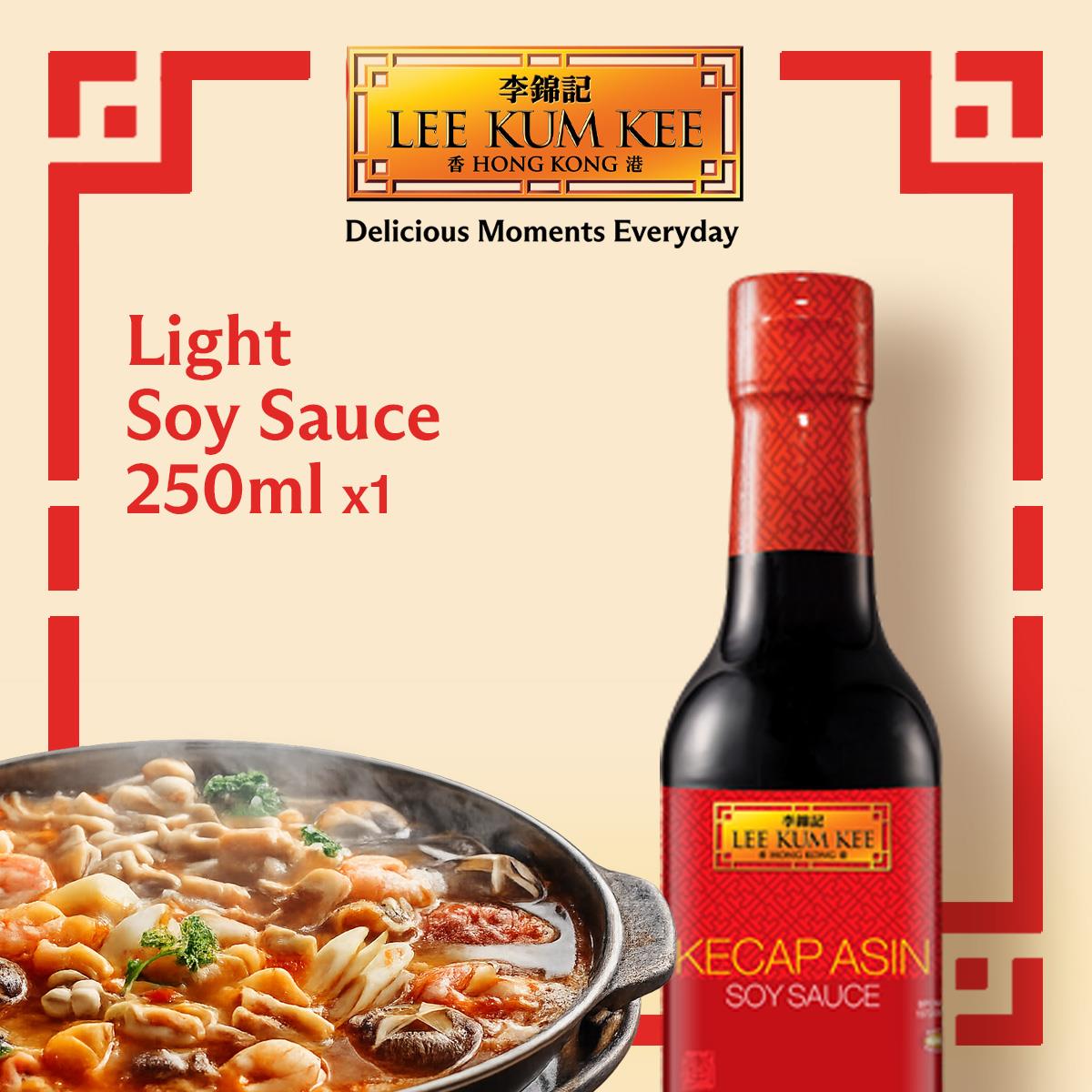 LEE KUM KEE Light Soy Sauce | Kecap Asin 250ml