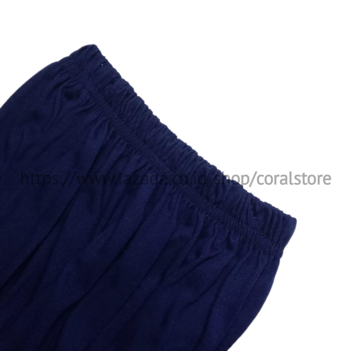 Celana Celamis Panjang Kerut - Dalaman Gamis Bawahan Muslim Ukuran Standar dan Jumbo