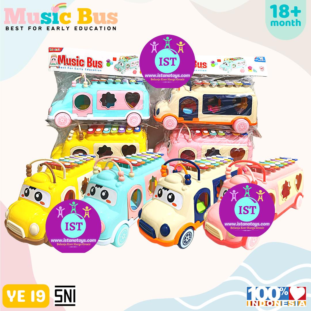 IST Mainan Edukasi Xylophone Music Bus YE 20