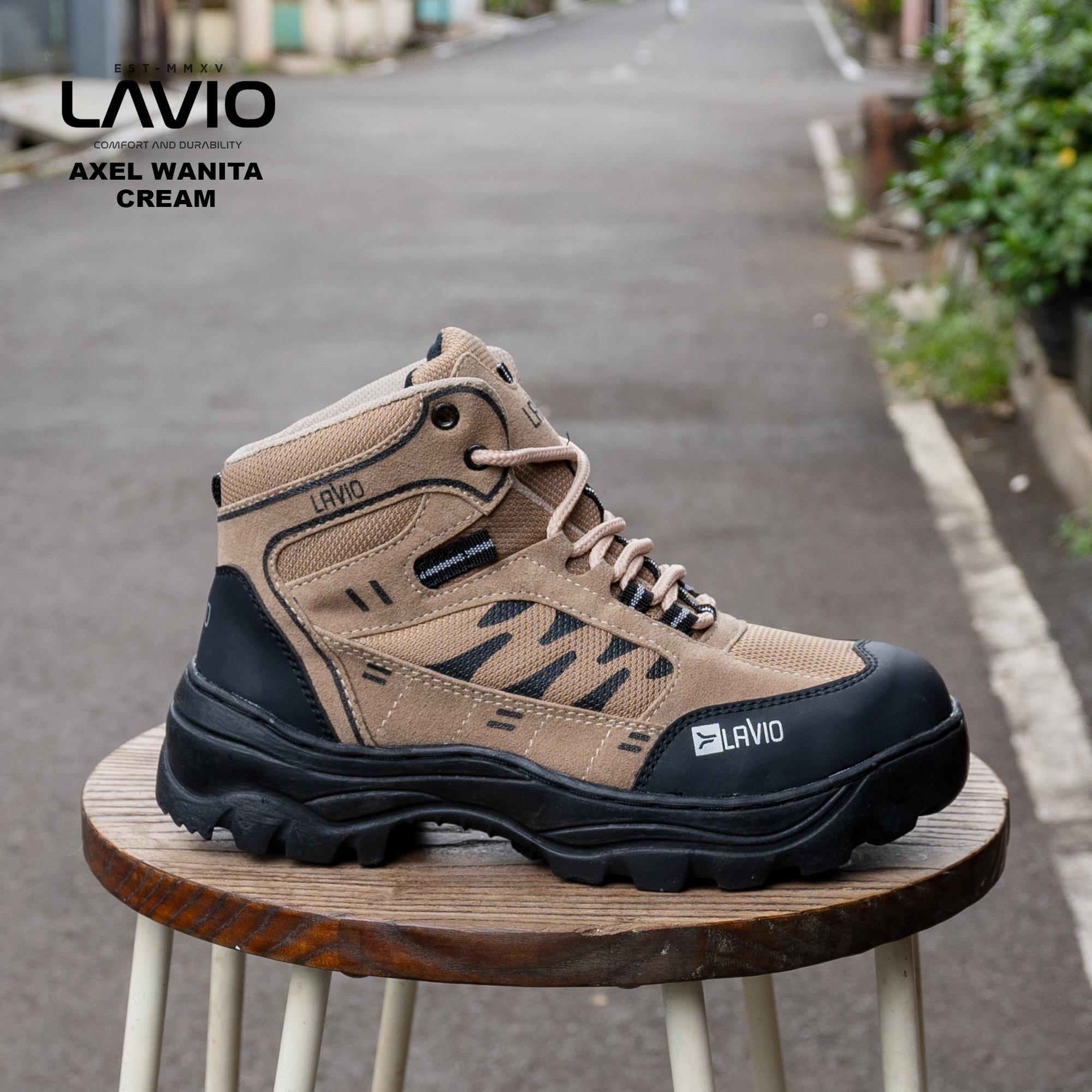 Sepatu Wanita Safety Boots High Premium Quality Lavio Axel Booster Mood Hiking Proyek Outdoor touring