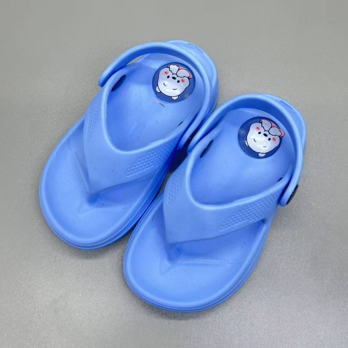 (Size 20-25) Nexera 2507 Sandal Anak Bunyi Citcit Sandal Jepit Karet Anak Laki-Laki Perempuan