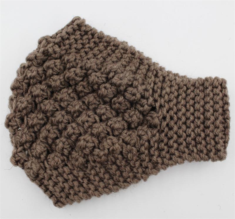 【LifeHut TJ】Wanita Rajutan Bando Musim Dingin Bernapas Bando Rambut Band Wanita Akrilik Crochet Fashion Bando Bando Aksesoris Hot Sale