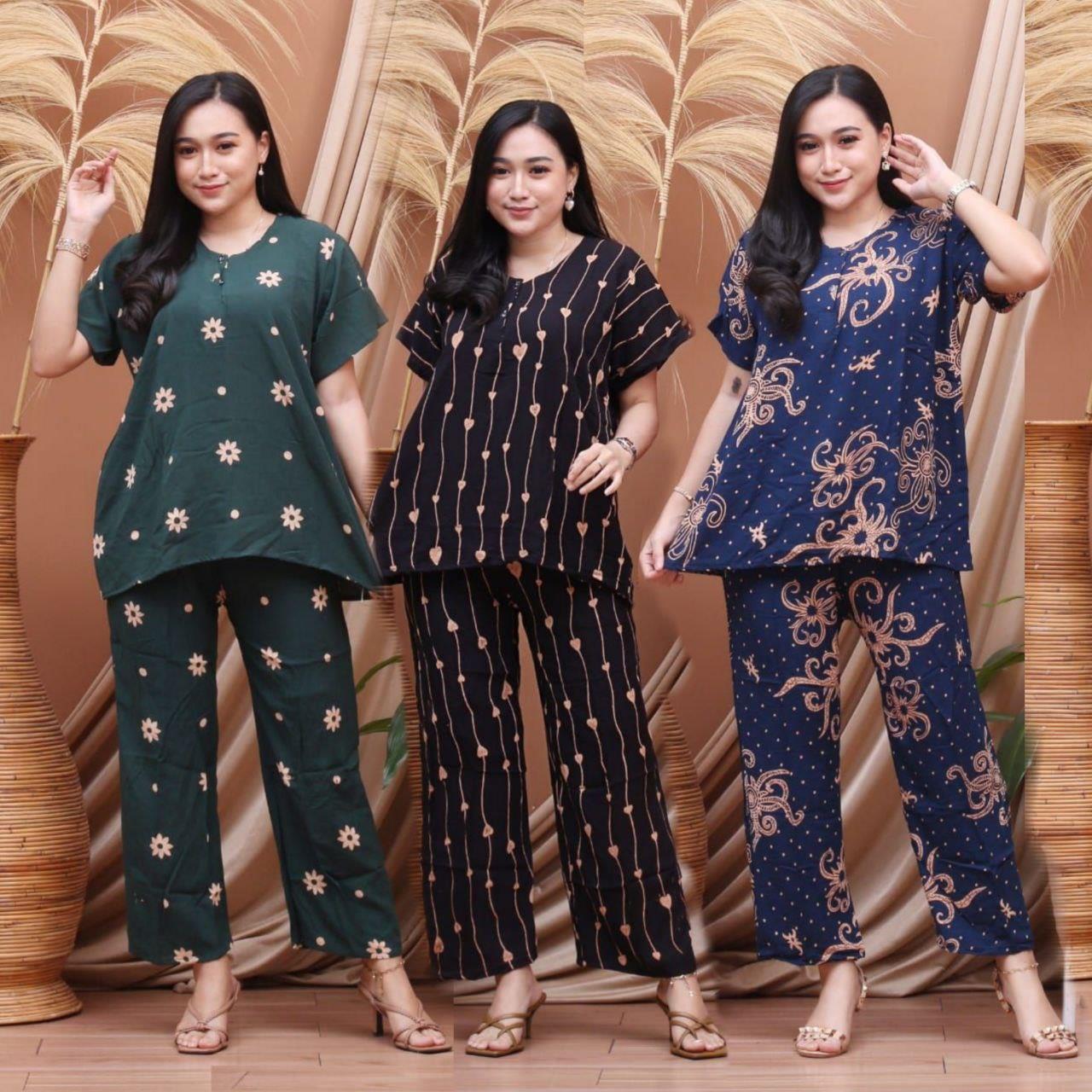 promo setelan wanita dewasa terbaru kekinian 2025 motif terbaru murah meriah
