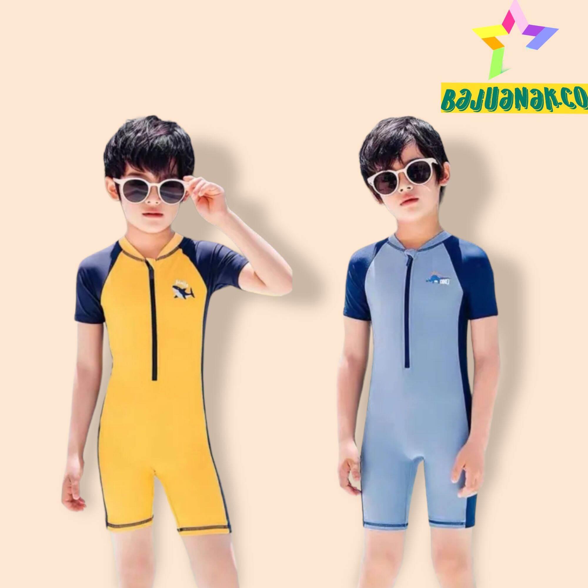 FREE ONGKIR COD BAJU RENANG ANAK POLOS KOMBINASI DIVING WARNA LAKI-LAKI DAN PEREMPUAN 0-10 TAHUN