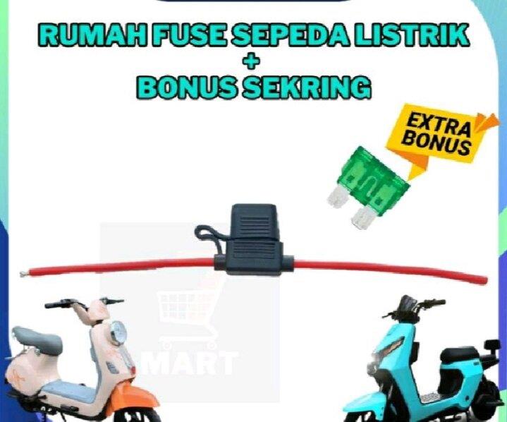 Sekring sepeda listrik motor mobil truk dan bus anti air anti goyang