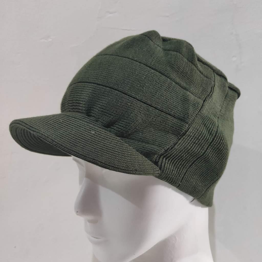 Topi kupluk DEWASA flat newboys timlo rajut FLAT-DW