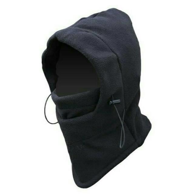 Masker Scarf Balaclava Multifungsi Ninja Polar 6 in 1 Full Topi mancing Topi JEPANG