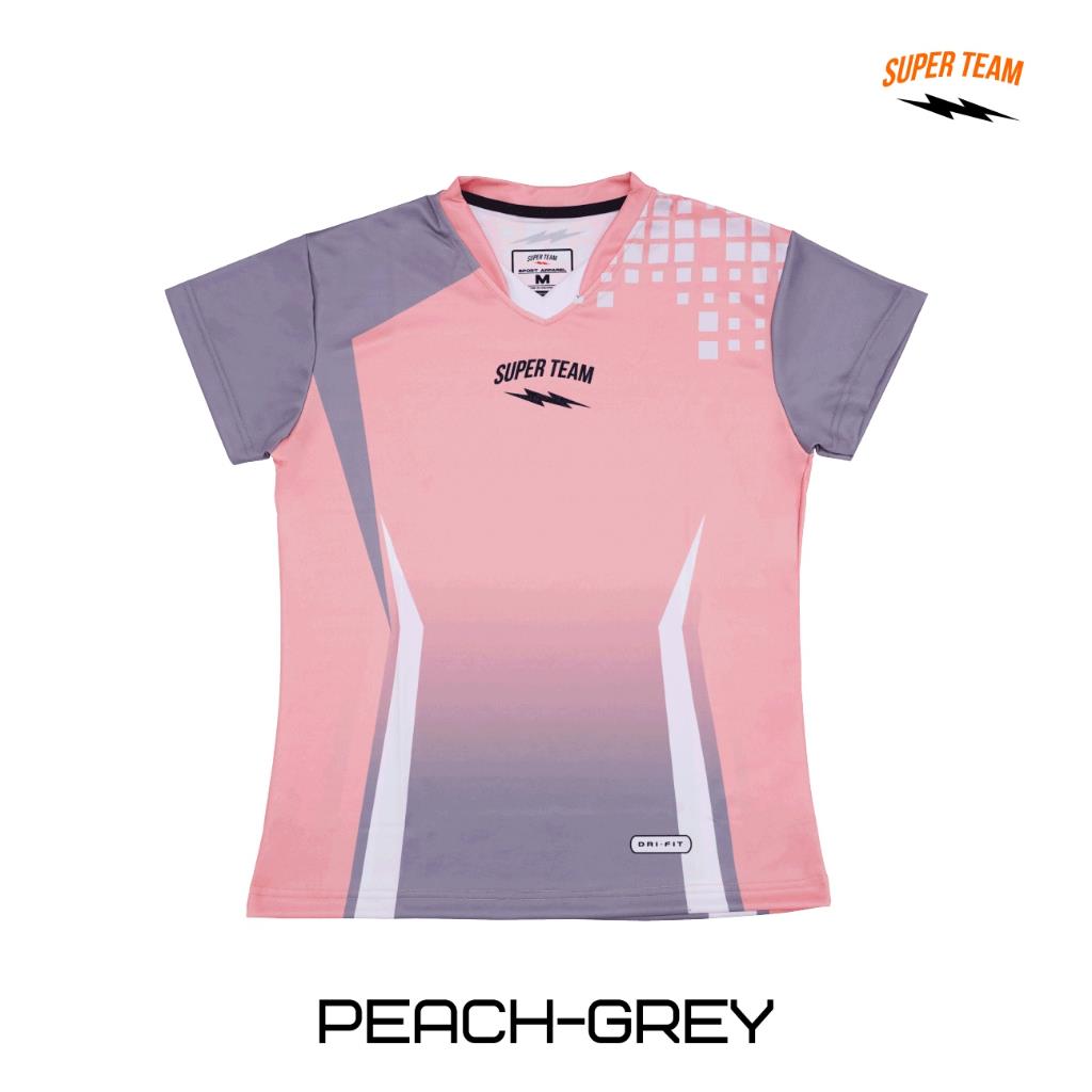 SUPER TEAM VB 11 - (BISA COD) Jersey volly wanita / baju Olahraga full printing berkualitas