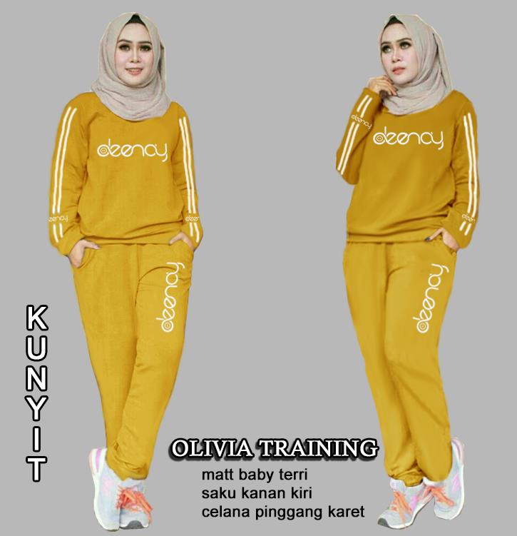 Olivia Training - Logo Smile (LS) - Ukuran M-3XL - Matt Baby Terri