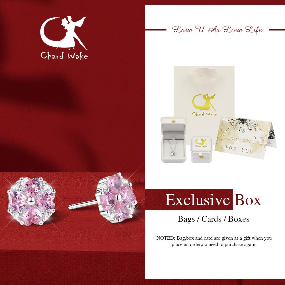 Chard Wake Anting Wanita Korean Fashion Berlian Anting Giwang Perhiasan Original Kotak Indah