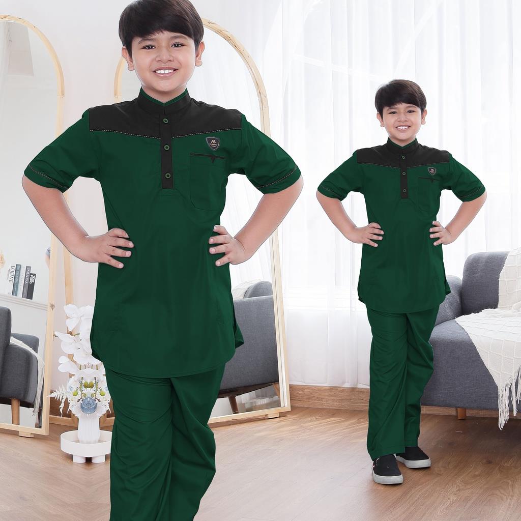 Setelan Baju Koko Anak Premium 1-14 Tahun Rayhan Series by Assuffah