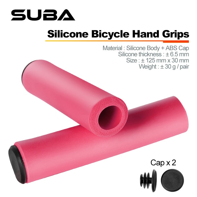 SUBA Silicone Bicycle Hand Grips