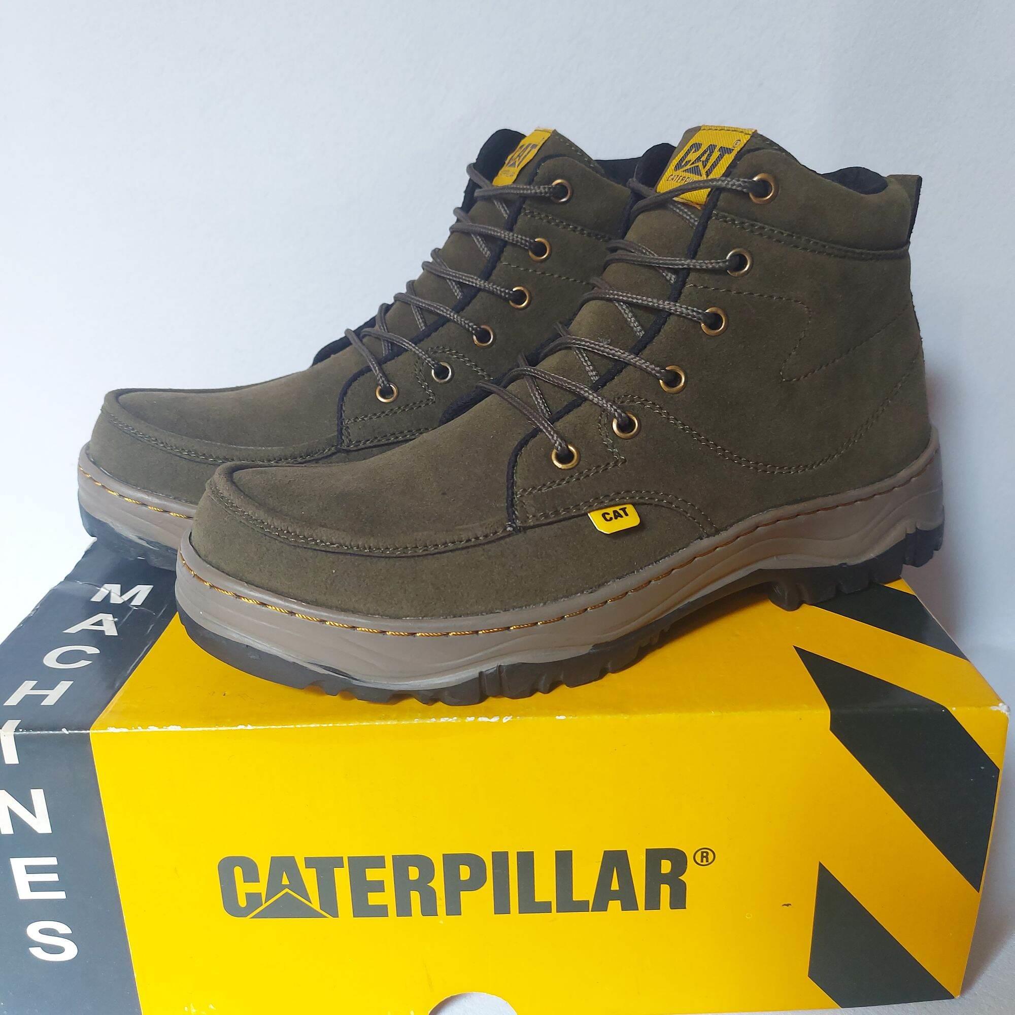 sepatu semi boots pria warna Spesial ijo Armi model terbaru cocok buat gaya aman dan nyaman di kaki