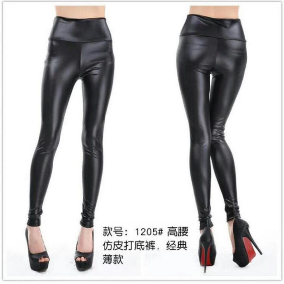 Mj legging latex leging jeging celana panjang khusus warna hitam latex premium good quality all size skinny slim fit