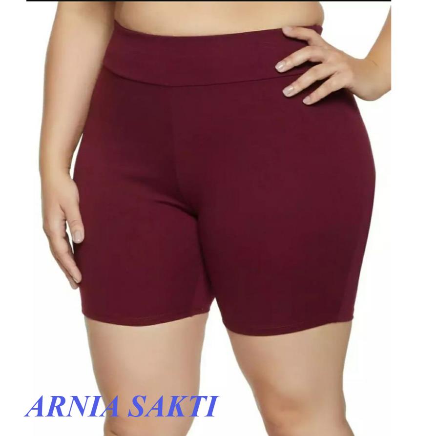 LEGGING PENDEK HALUS – LEGGING DALEMAN / SHORT PANTS JUMBO XXL BAHAN SPANDEK TEBAL NYAMAN DI PAKAI TERLARIS DAN TERMURAH ARSKT53