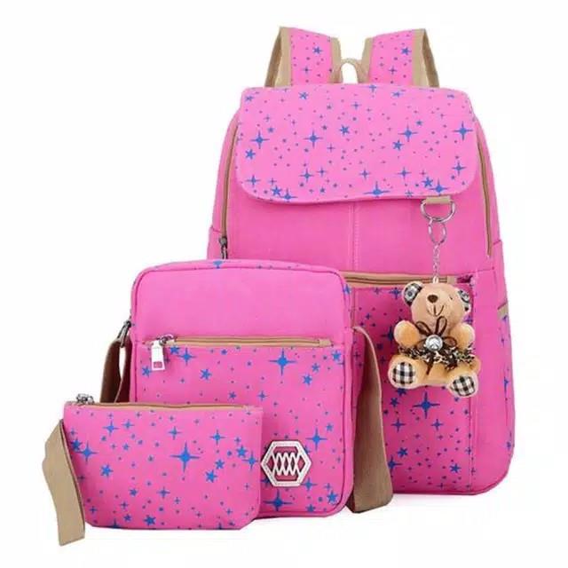 ReyReshy TAS KLIPE - Tas Ransel Backpack Korea Fashion Tas Sekolah Anak SD SMP SMA