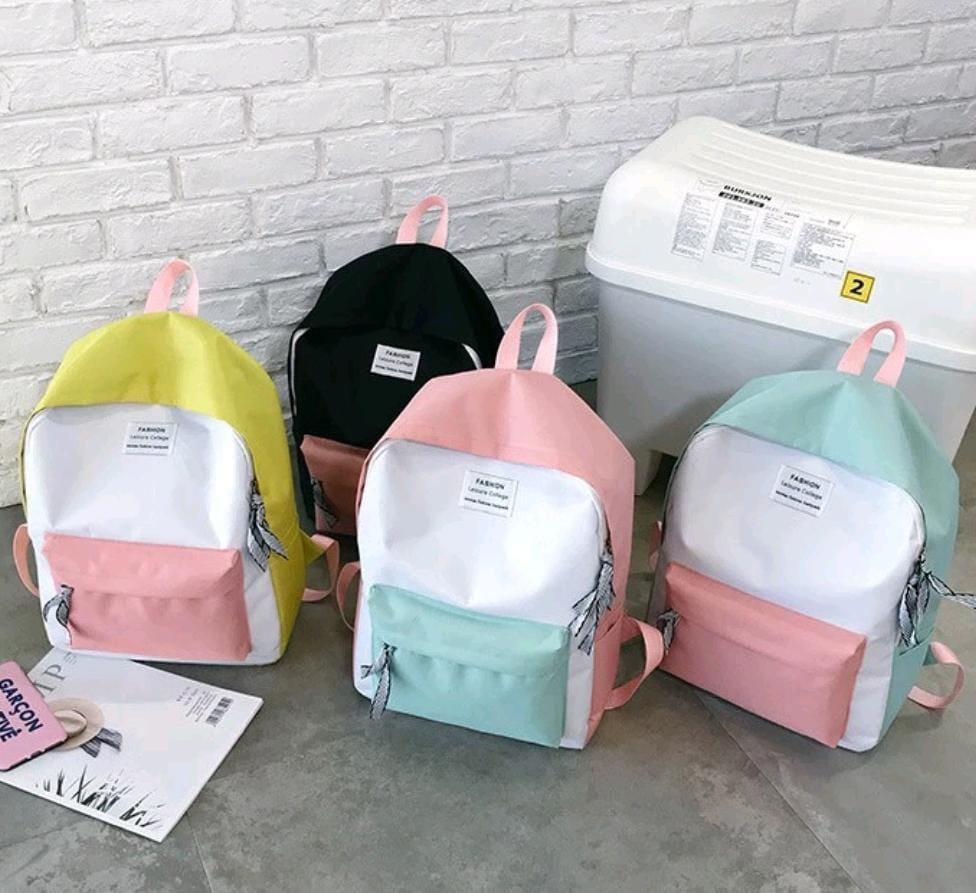 Tas Ransel Anak Perempuan / Tas Gendong Sekolah / Tas Korean Style