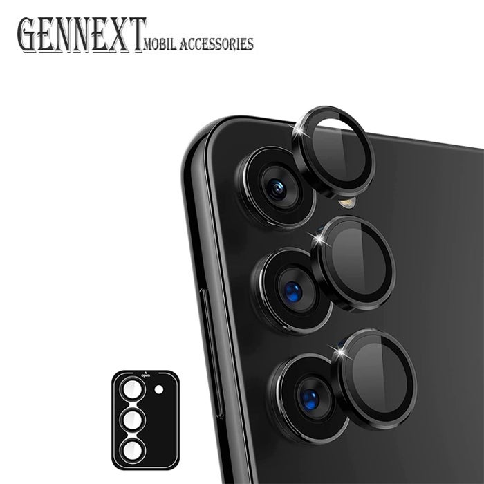 Gennext Ring Tempered Glass Camera Cover Pelindung Kamera Samsung Galaxy A35 A55 Anti Gores Protector