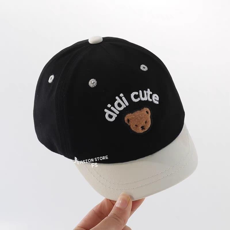 6 bulan - 4 tahun topi baseball anak laki laki motif DIDI CUTE BEAR kombinasi ala korea topi anak perempuan lucu
